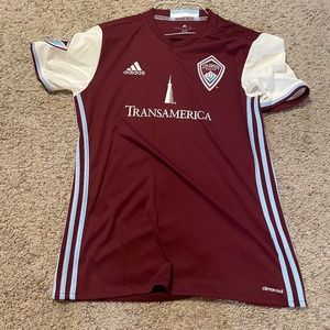 2015 Colorado Rapids MLS Home Jersey - SIZE MEDIUM